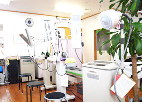 うしき接骨院の院内風景